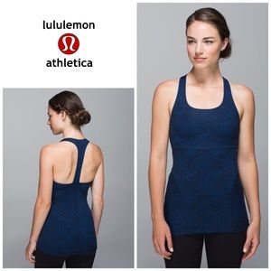 Lululemon Power up tank II - sashico star inkwell